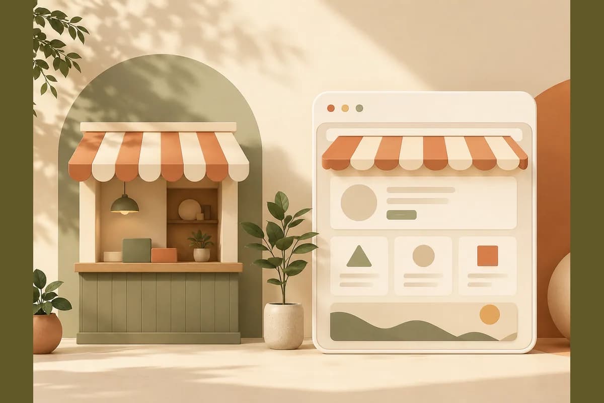 A practical website decision checklist for a Medan business comparing vendor work with an AI website builder