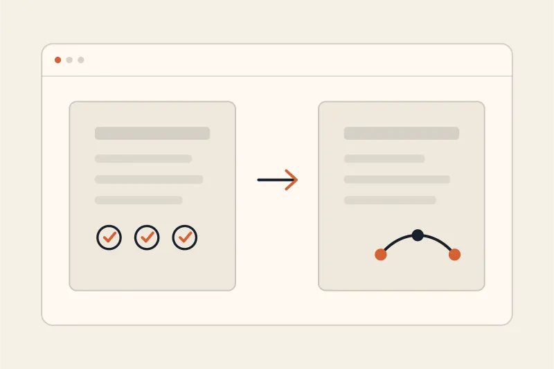 A three-part checklist for checking a Jakarta website vendor's live portfolio, domain ownership, and revision terms.
