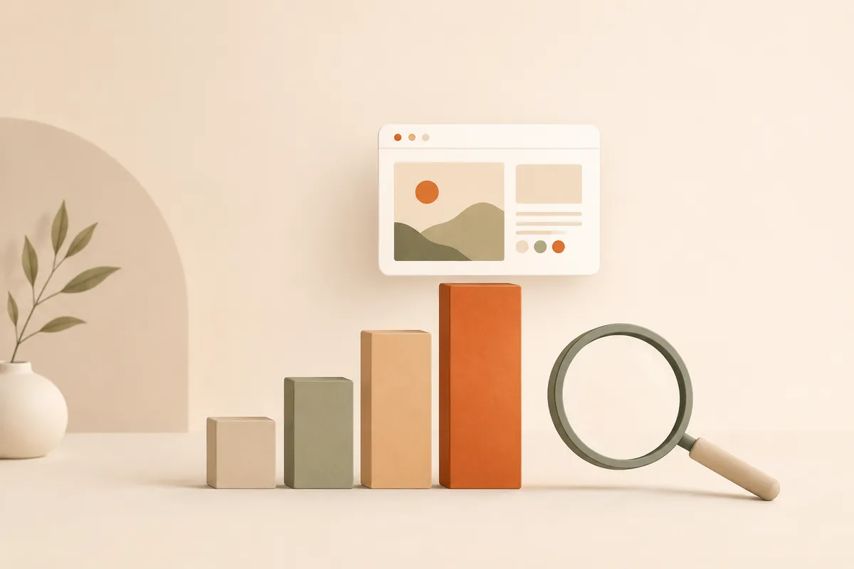 A website rising to the top of the search results