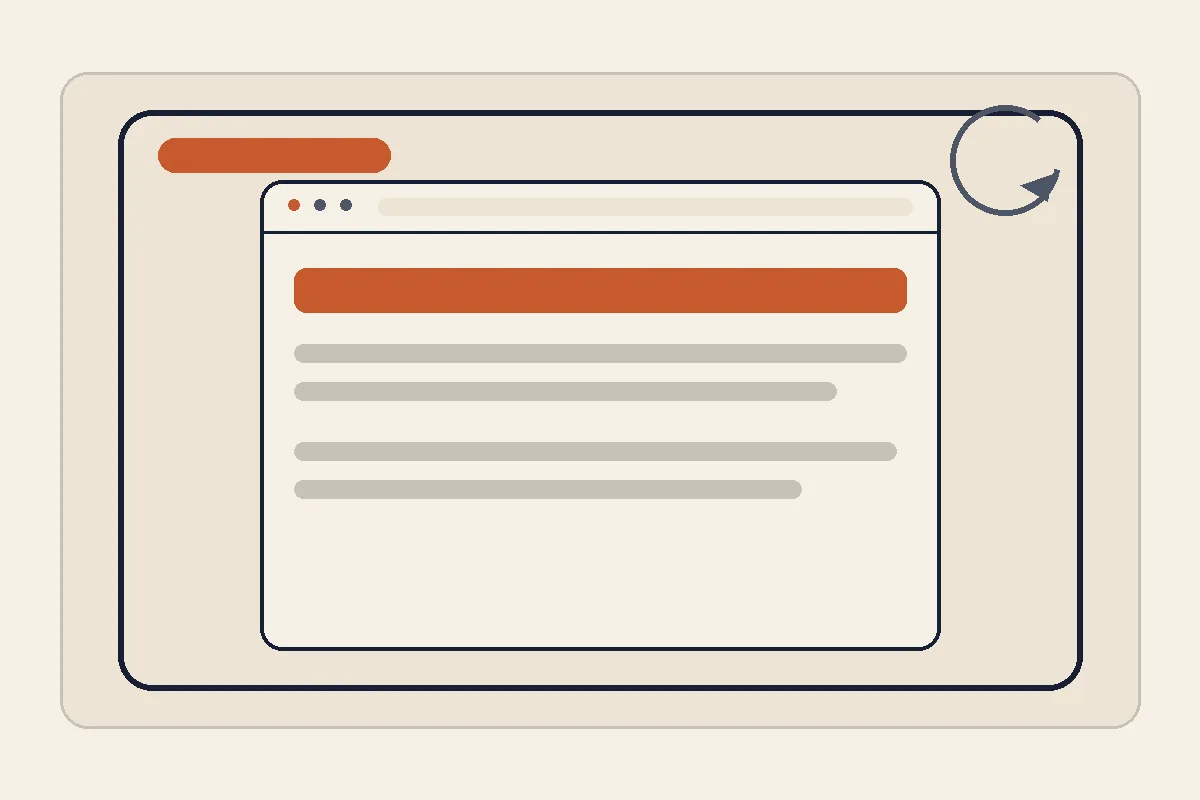 A finished website shown inside a neutral agency brand shell to explain the white label delivery model